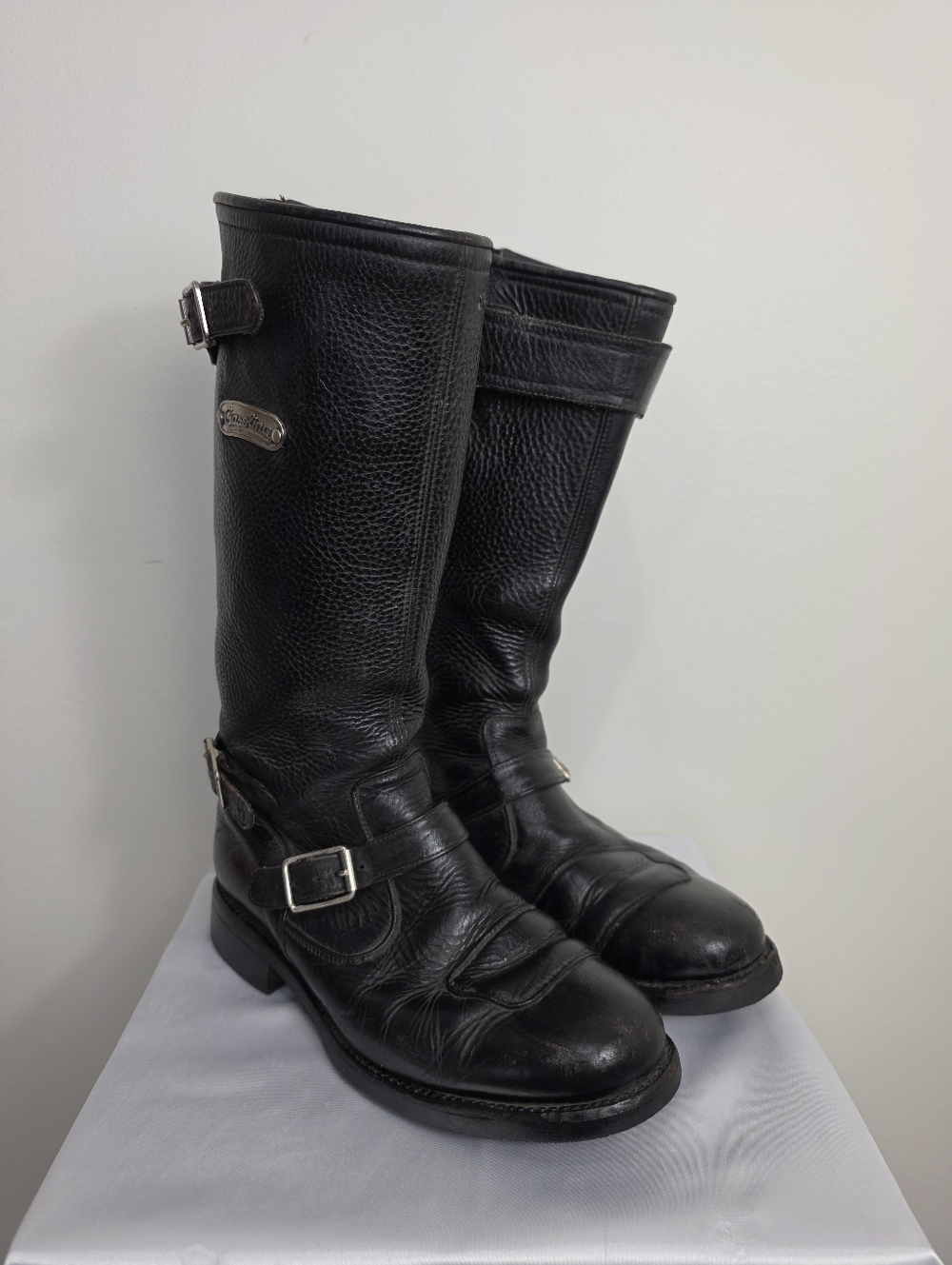 GASOLINA Classic Motorcycle Boots  Size 9US - Picture 3 of 14